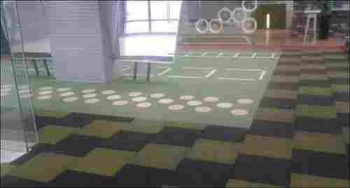 Rectangle Rubber Gym Flooring
