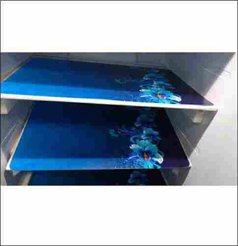 Blue Printed PVC Fridge Mat