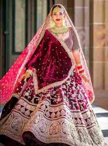 Attractive Pattern Bridal Lehenga 