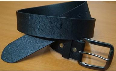 Zinc Genuine Leather Belt For Men With Pin Buckle