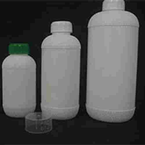 White Round Agro Chemical Bottles
