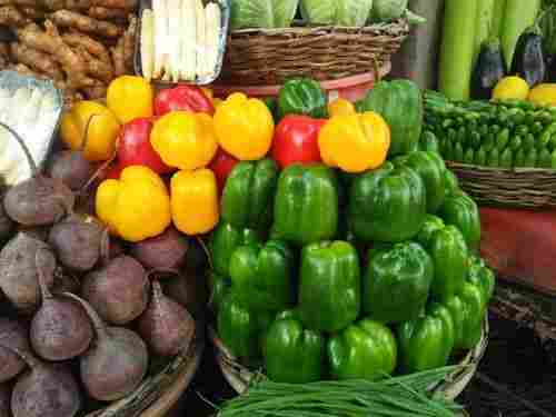 Healthy and Natural Organic Fresh Capsicum