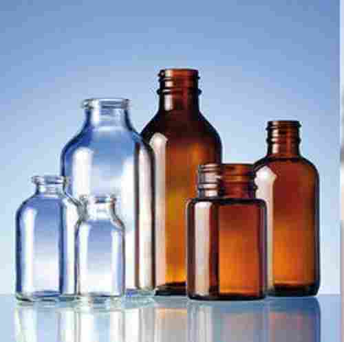 Amber Transparent Syrup Bottle