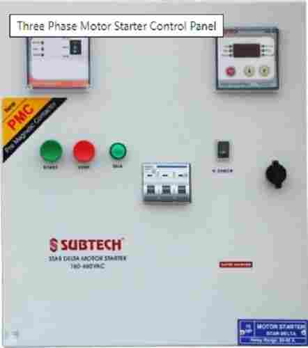 Three Phase Motor Starter Control Panel
