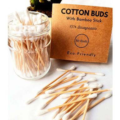 Sticks Eco Friendly Bamboo Cotton Earbuds 