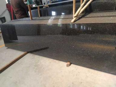 Black Galaxy Granite Slab Application: Floor