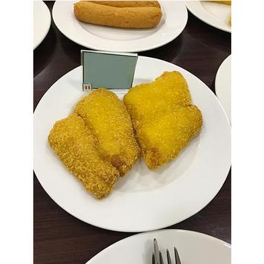 Indian Fast Food Fried Fish Breaded Portion