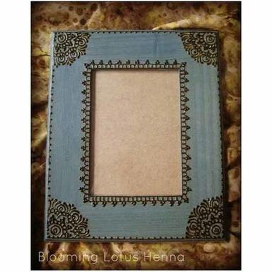 As Per Demand Wall Hanging Rectangle Shape Painted Wooden Photo Frame