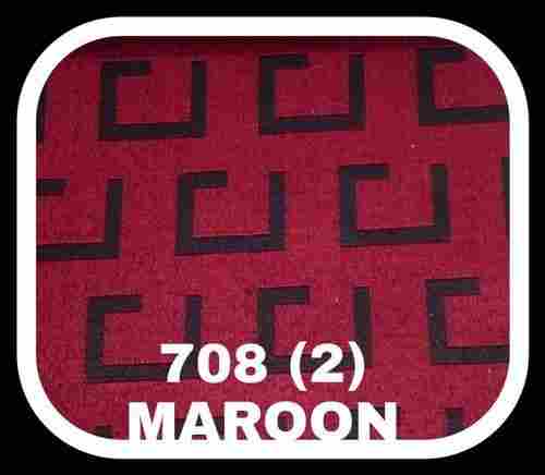 Printed Maroon Sofa Fabric