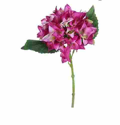 Artificial 12 inch Purple Hydrangea Flower Stick