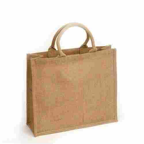 Brown Jute Carry Bag