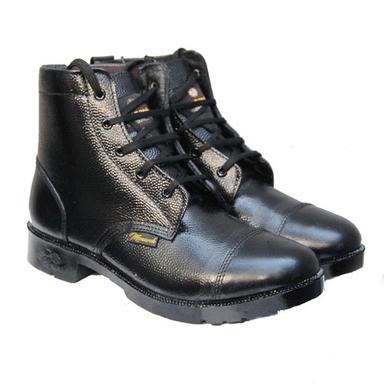 Black Low Ankle Army Boots