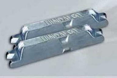 Silver Non Polished Aluminum Ingots