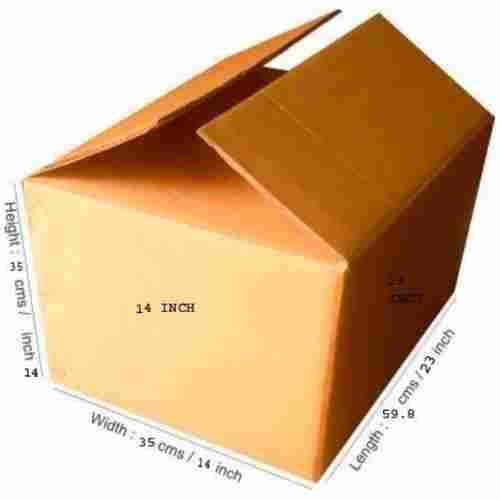 Brown Cardboard Plain Box