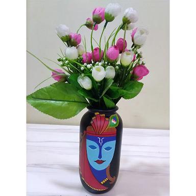 Ceramic Krishna Jar Vase