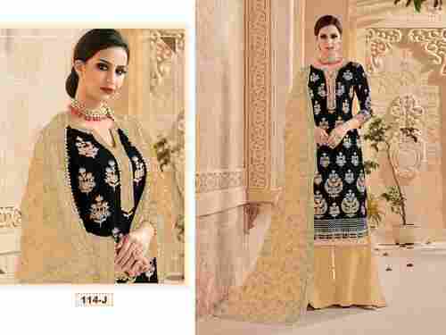 Ladies Party Wear Embroidered Dress