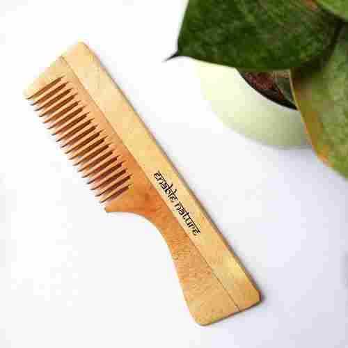 Eco Friendly Neem Wood Handle Comb