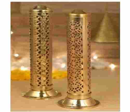 Golden Brass Agarbatti Stand