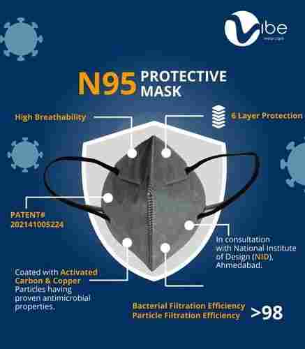 4 Ply N95 Protective Face Mask