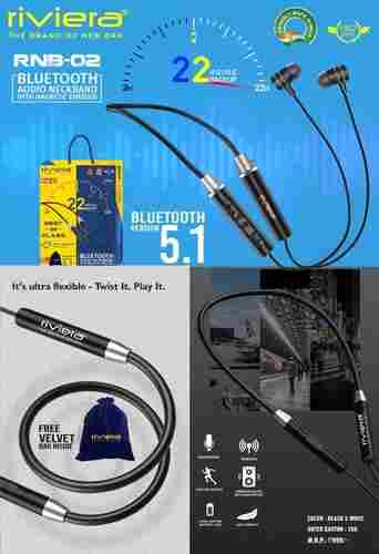 Bluetooth Neckband with 22 Hours Play Time