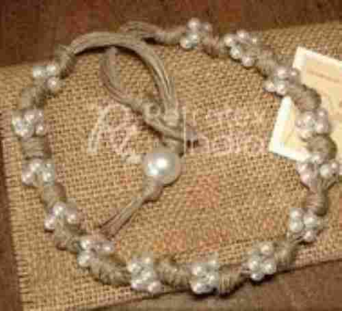 Pearl Bead Curtain Tieback