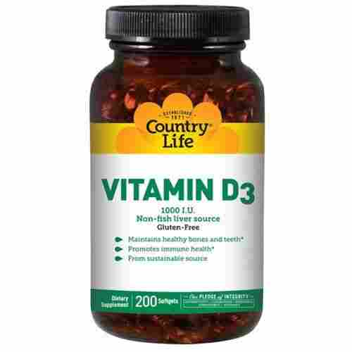 Vitamin D3 1000 IU Softgel Capsule