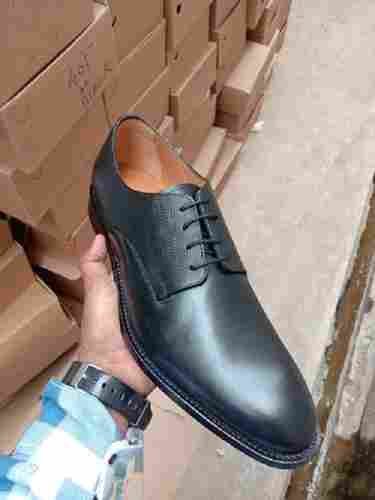 Black Color Mens Formal Leather Shoes
