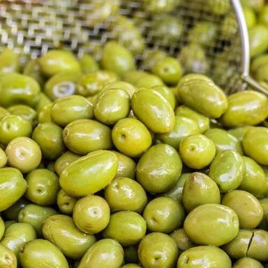 Organic Natural Green Fresh Olives