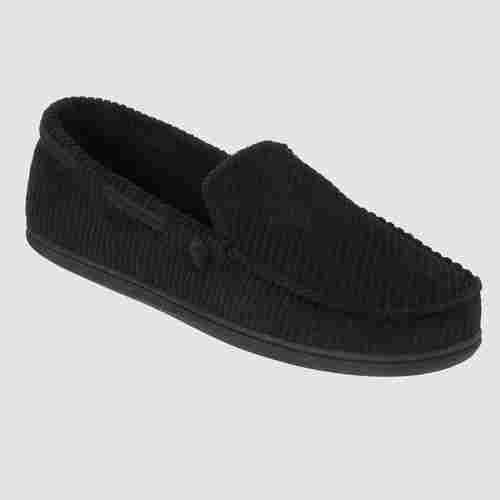 Black Color Suede Moccasin Shoes