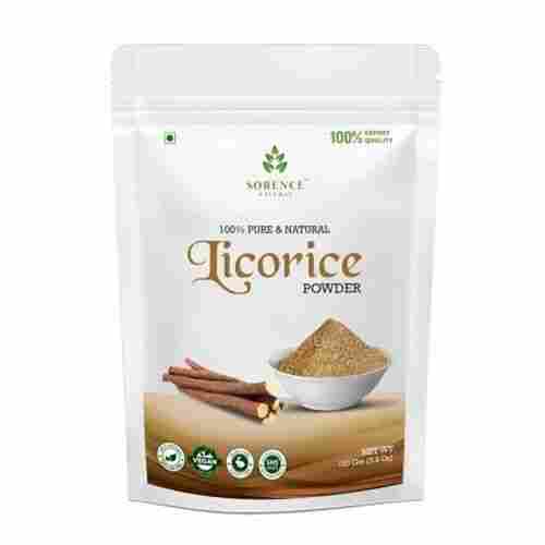 Licorice Mulethi Dried Brown Powder