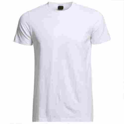 Men's Round Neck Plain T Shirt 
