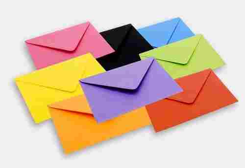 Coloured Plain Paper Envelope