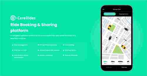 CereRides - Ride Booking & Sharing Platform