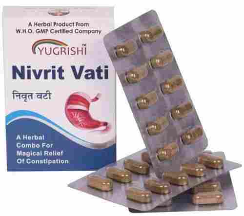 Ayurvedic Nivrit Vati Constipation Relief Tablets