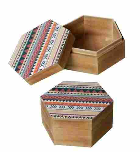 Decorative Polished Wooden Boxes