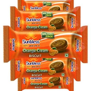 Round Sunbless Orange Cream Biscuits 20% Extra Free