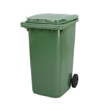 Green Plastic Garbage Bin