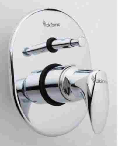 Chrome Finish Single Lever High Flow Diverted Steel Wall Flange