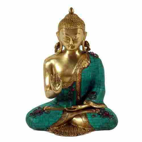 SW Brass Buddha Sitting Idol