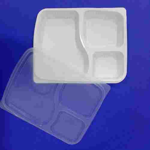 3 Compartment Breakfast Trays With Lid