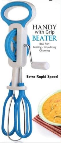 Various Colors Are Available Light Weight Plastic Hand Beater