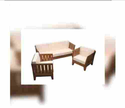 Stylish Five Seater Wooden Sofa Set