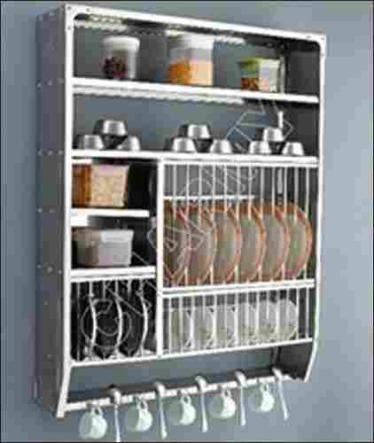 Wall Mounted Stainless Steel Storage Rack