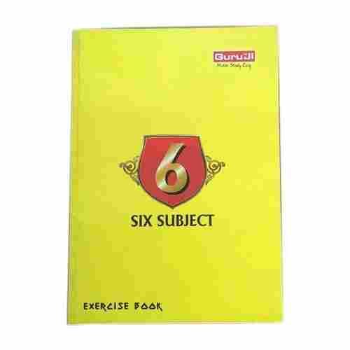 Six Subject Exercise School Notebook