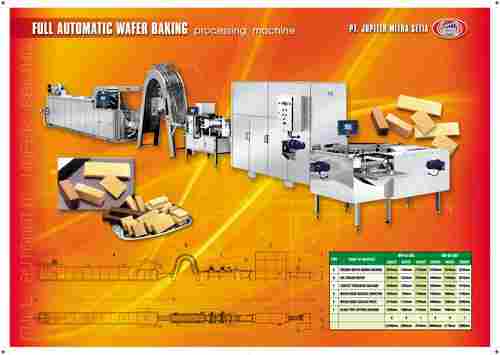 Full Automatic Wafer Baking Machine Production Line