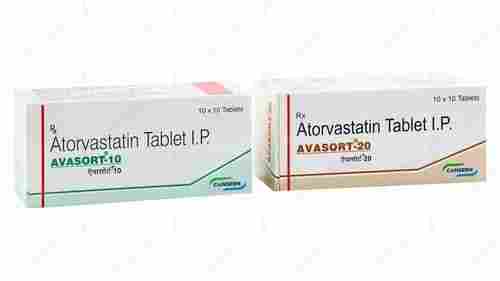 AVASORT-10, 20 (Atorvastatin Tablets IP)