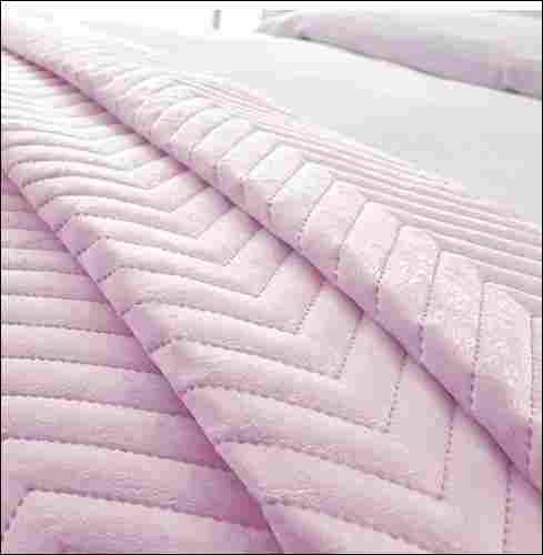 Chevron Pattern 3 Layers Double Bed Cotton Bed Quilt