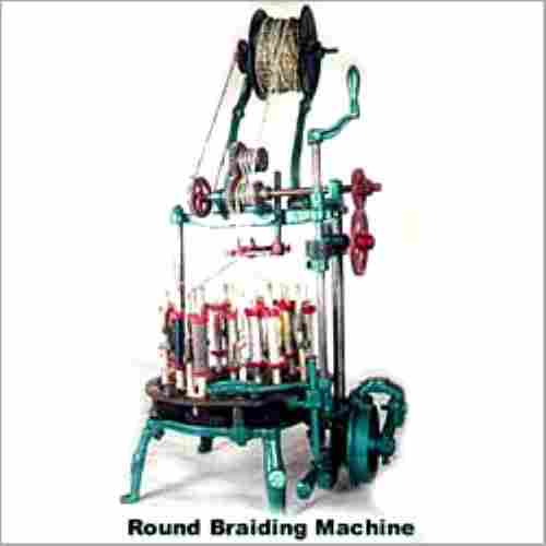 Semi-Automatic High Speed Round Braiding Machine