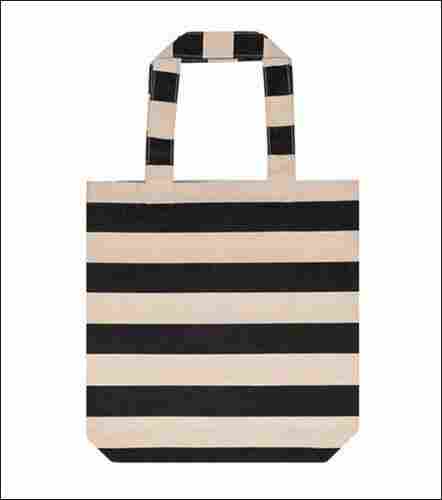Casual Stripes Printed Canvas Bags