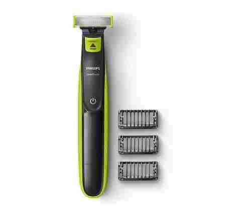 Cordless One Blade Hybrid Trimmer and Shaver with 3 Trimming Combs